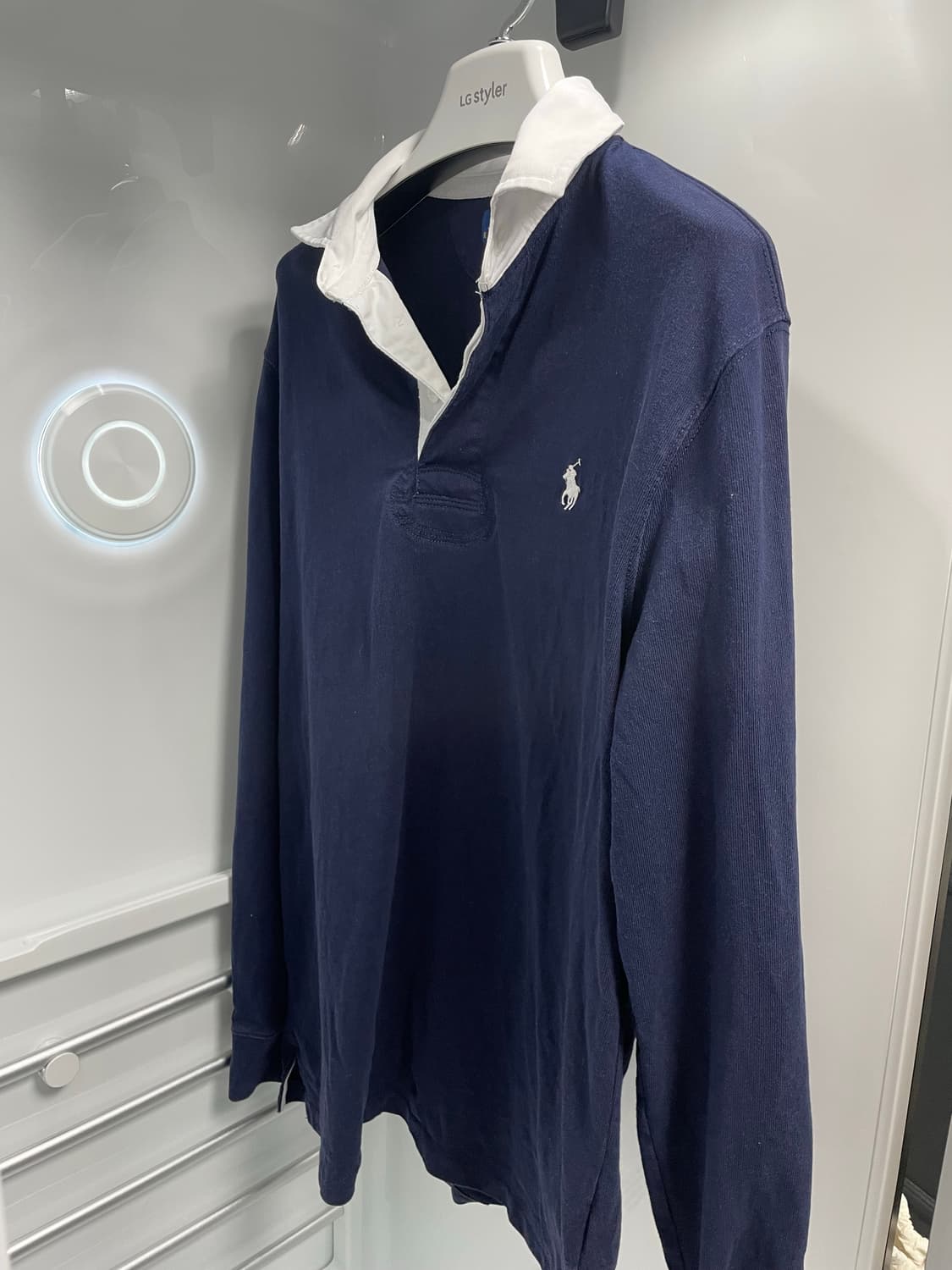 폴로 아이코닉 럭비 티셔츠M(QR정품) 상품이미지2