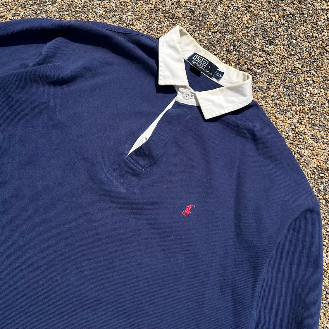 폴로(POLO RalphLauren)네이비 럭비티 상품이미지2