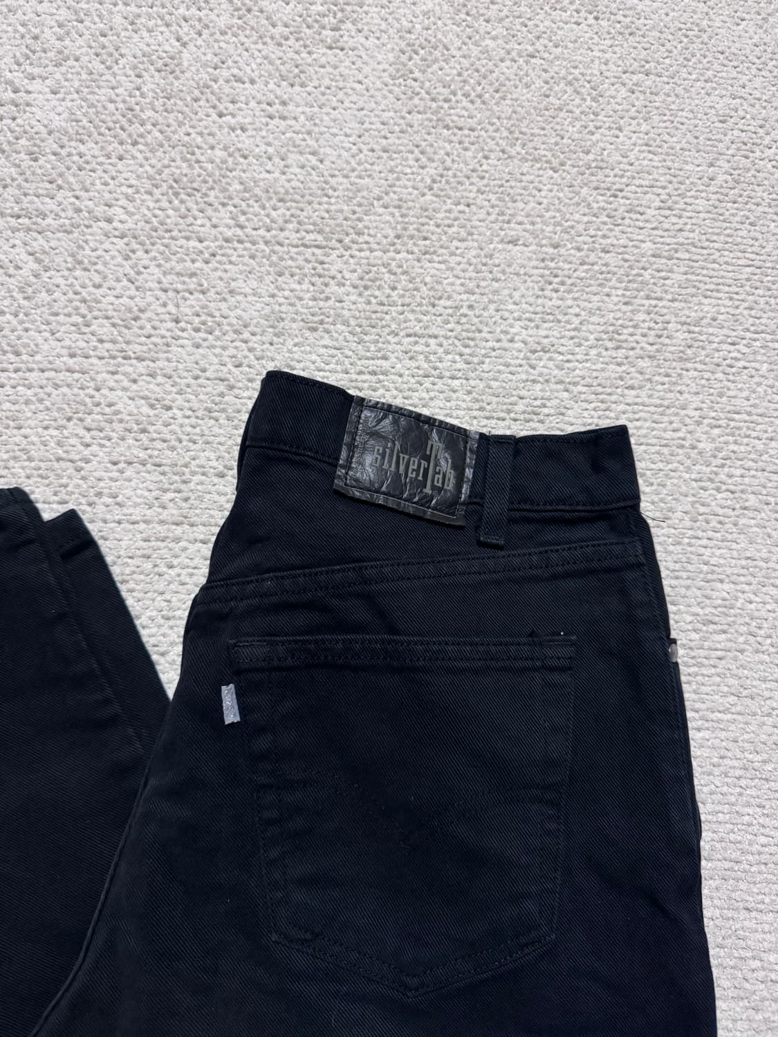 90s USA 리바이스 실버탭 블랙진 34사이즈 상품이미지2