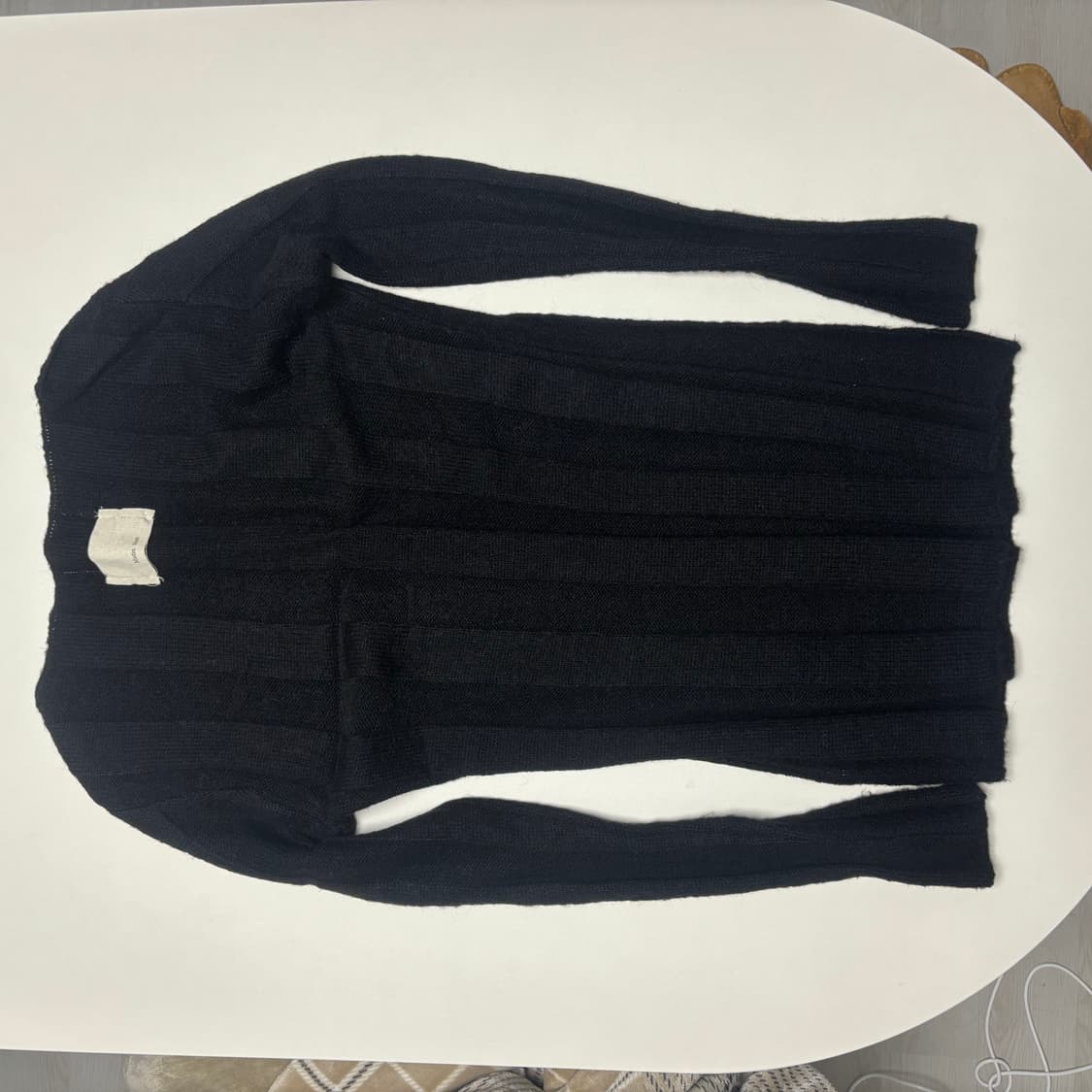 마뗑킴 BOAT NECK LONG KNIT PULLOVER 상품이미지5
