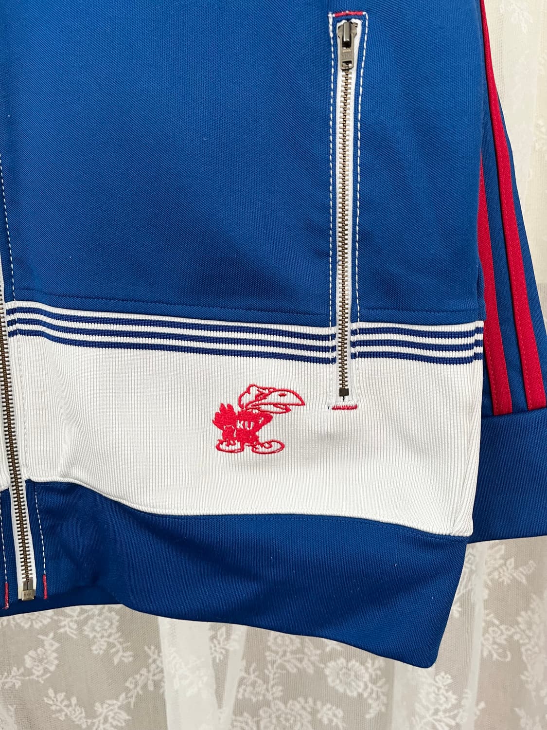 아디다스 캔자스 져지 kansas 블루 트랙탑 상품이미지4