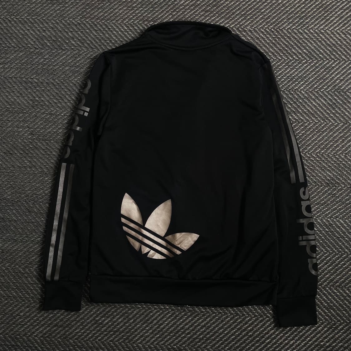 아디다스 파이어버드 빅로고 트랙탑 져지 블랙o 4602 상품이미지5