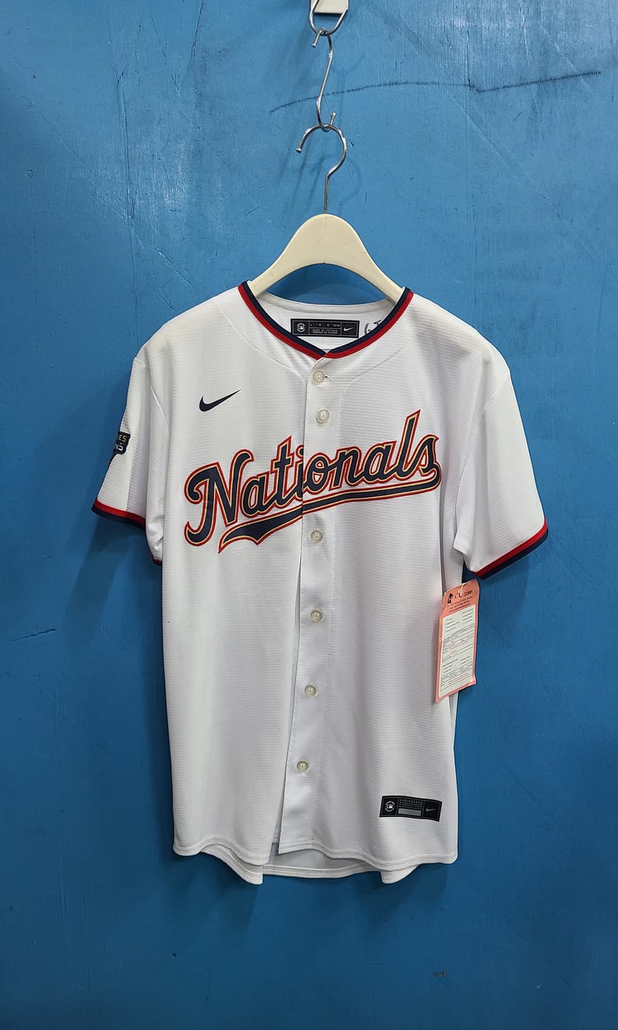 나이키X MLB 워싱턴 내셔널 월드시리즈 챔피온 야구져지유니폼 상품이미지2
