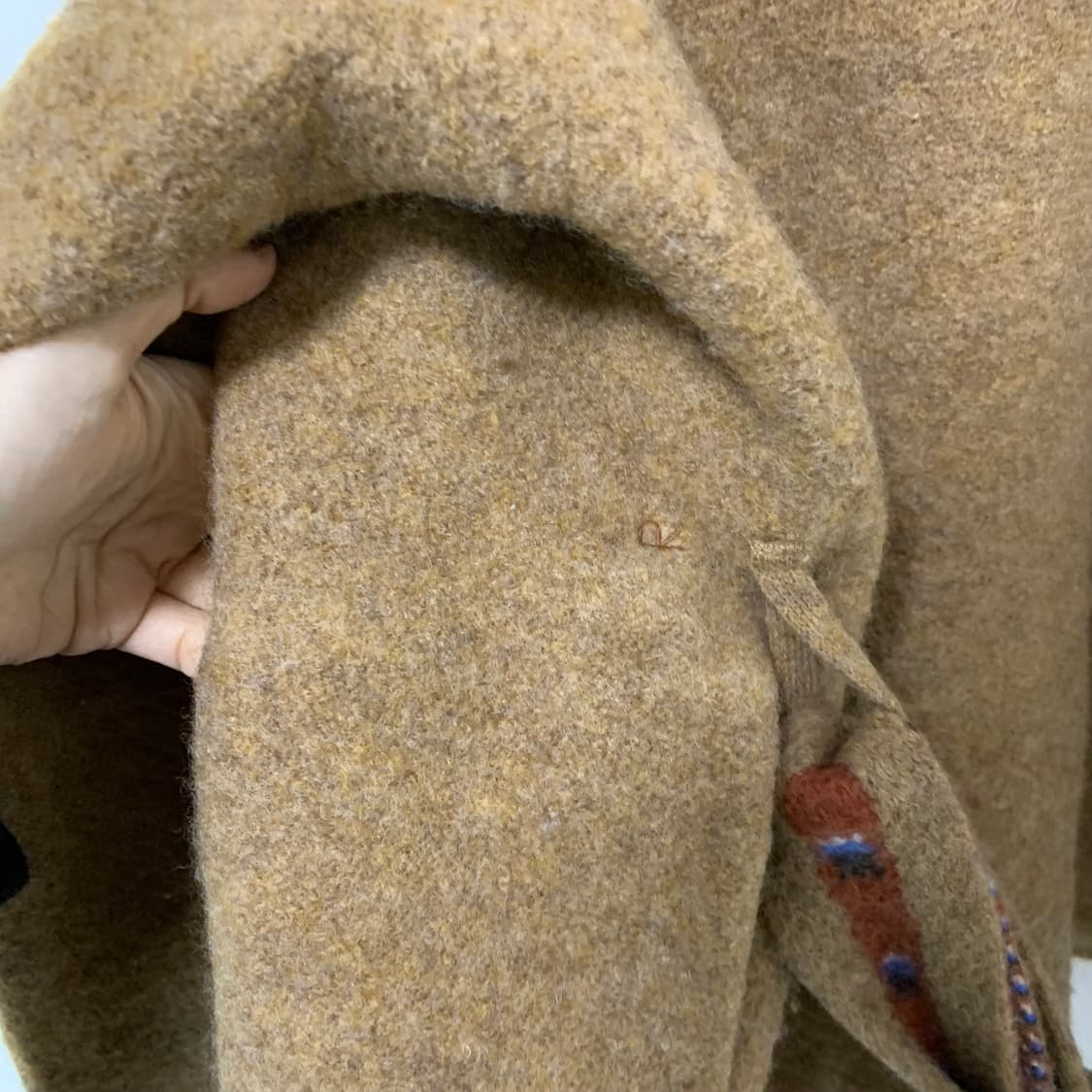 45R 울 코트 오픈 가디건 브라운 봄가을 아우터 빈티지 상품이미지10