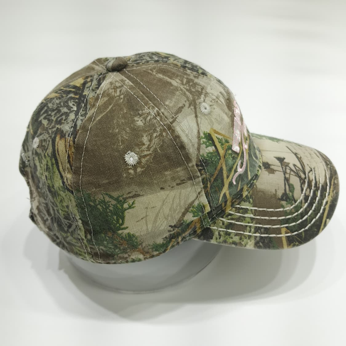 Realtree Camo Pink Stitch Cap P1542 상품이미지4
