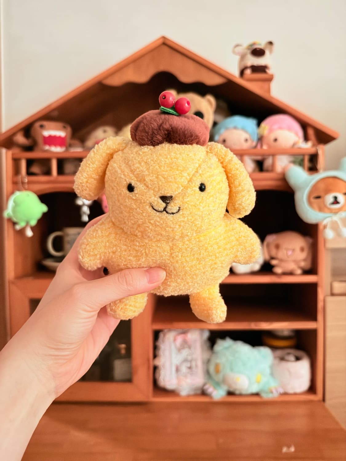 고전산리오 고전폼폼푸린 체리 폼폼푸린 인형 상품이미지2