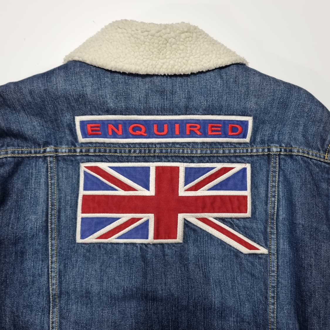 ASK 잉글랜드 데님 쉐르파 자켓  상품이미지7