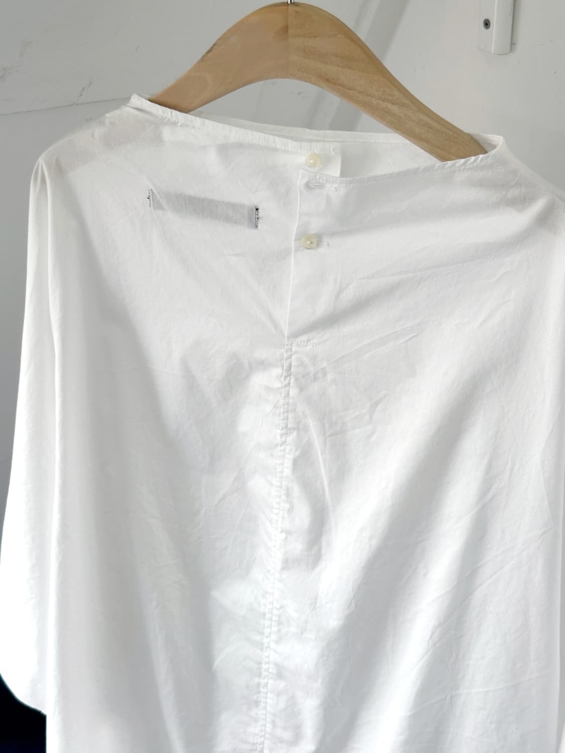 High gauge design wide silhouette shirt 상품이미지4