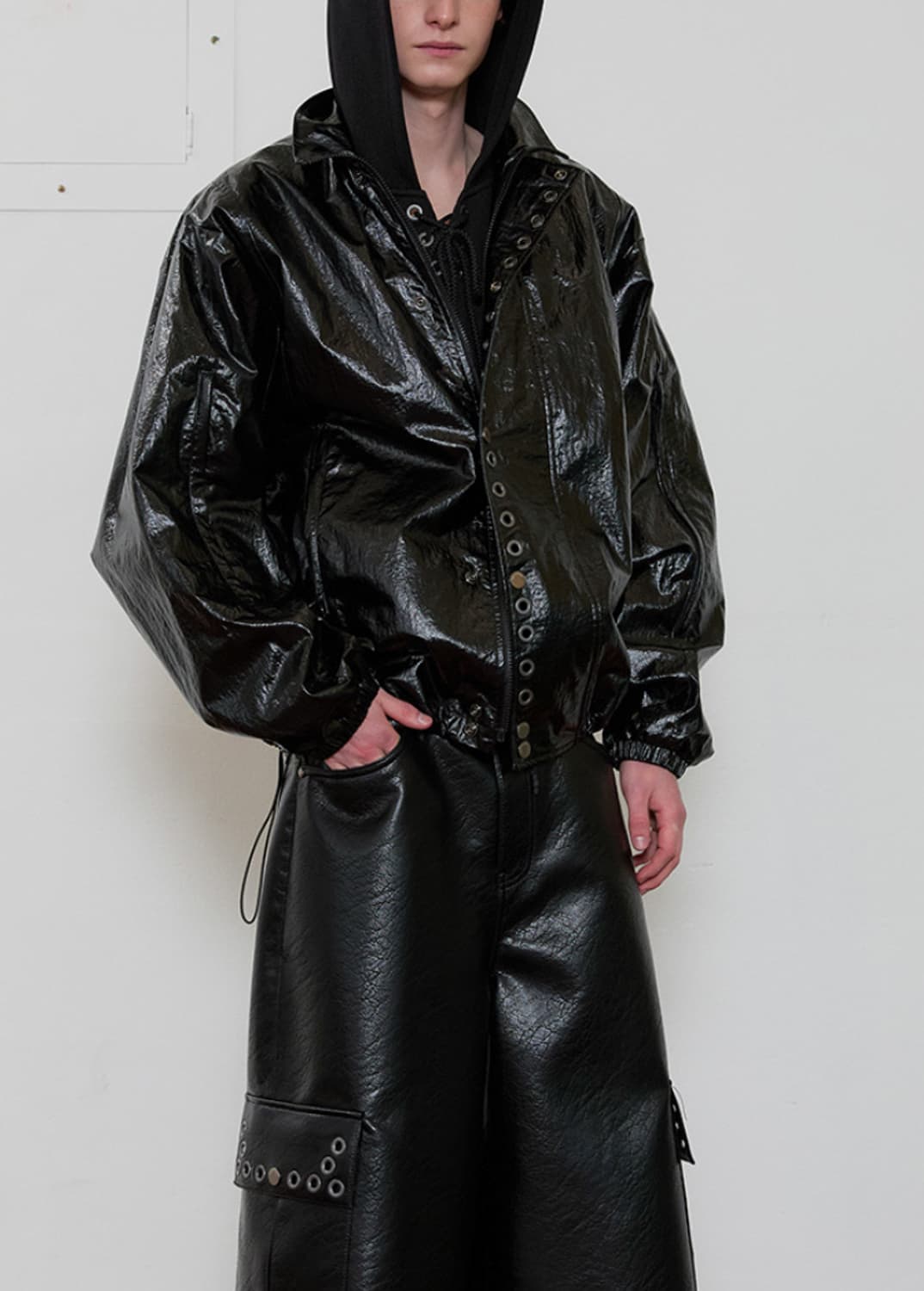 escstudio 아일렛 윈드브레이커 자켓 상품이미지2