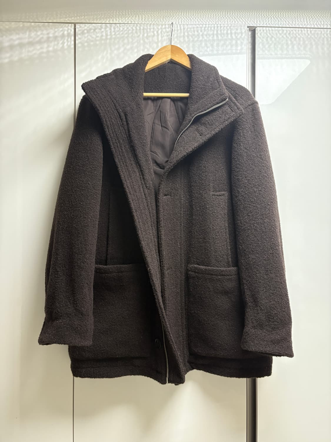 자라 남성 울 블렌드 코트 S 상품이미지4