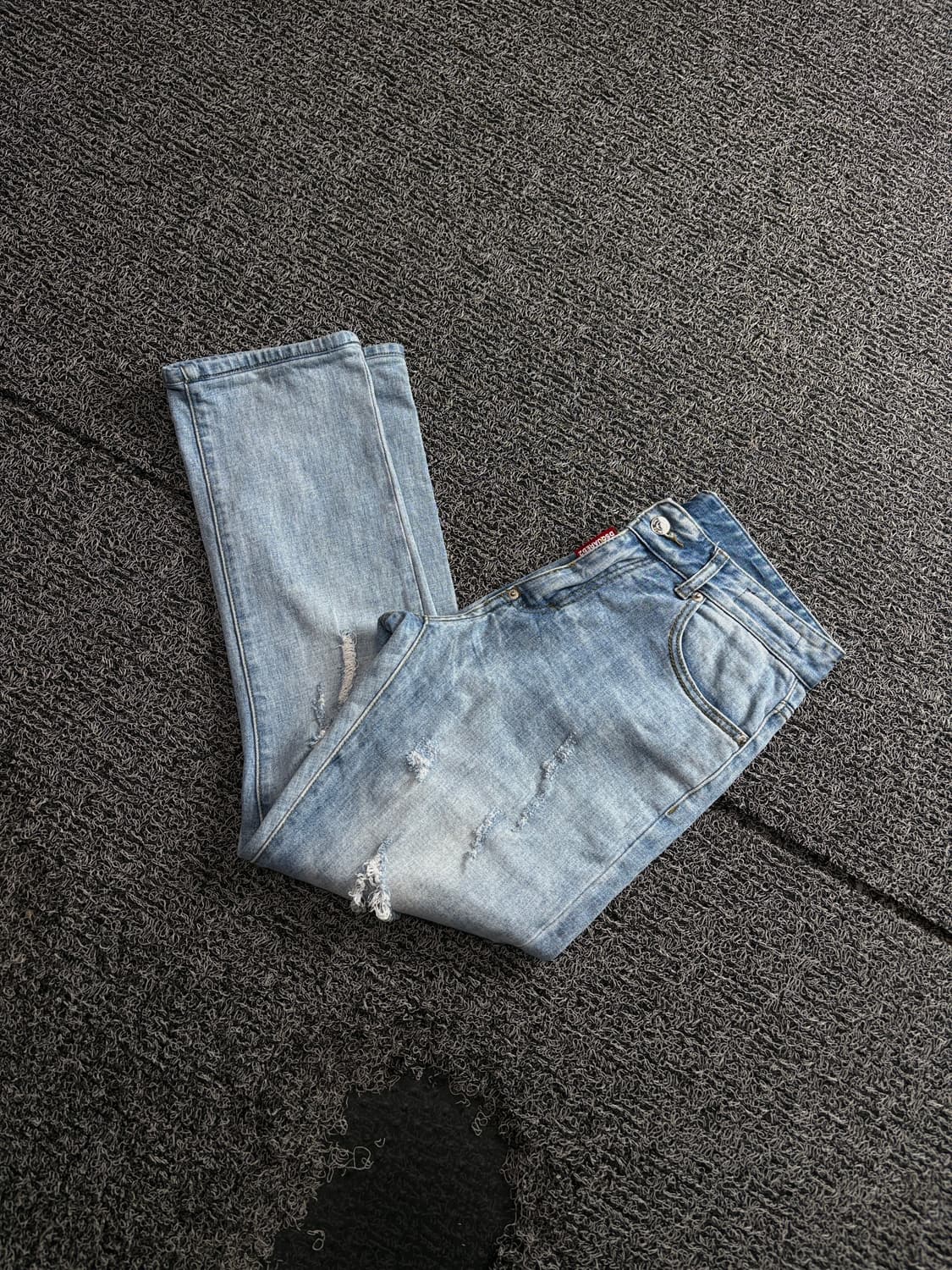 디스퀘어드2 디스트레스드 디테일 데님 팬츠 4043 상품이미지1