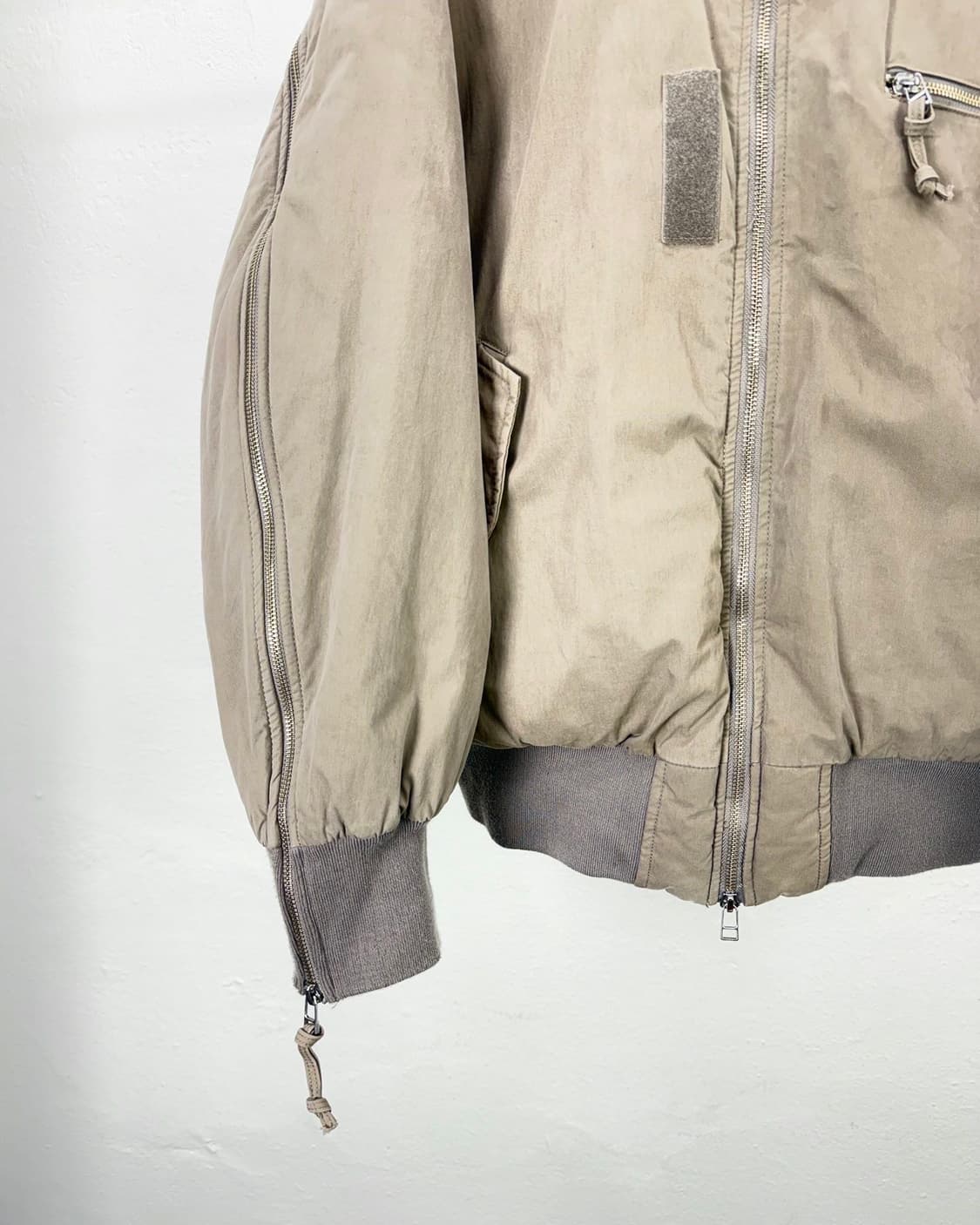 그레일즈 멀티지퍼 토프 봄버 자켓 상품이미지4