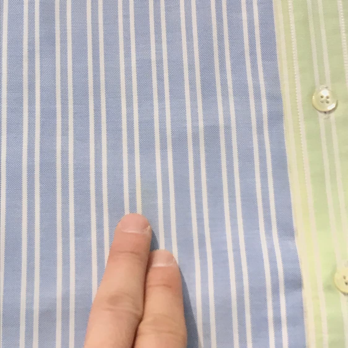 브룩스브라더스 멀티플 컬러 더블 스트라이프 옥스포드 셔츠 남성 105  상품이미지4
