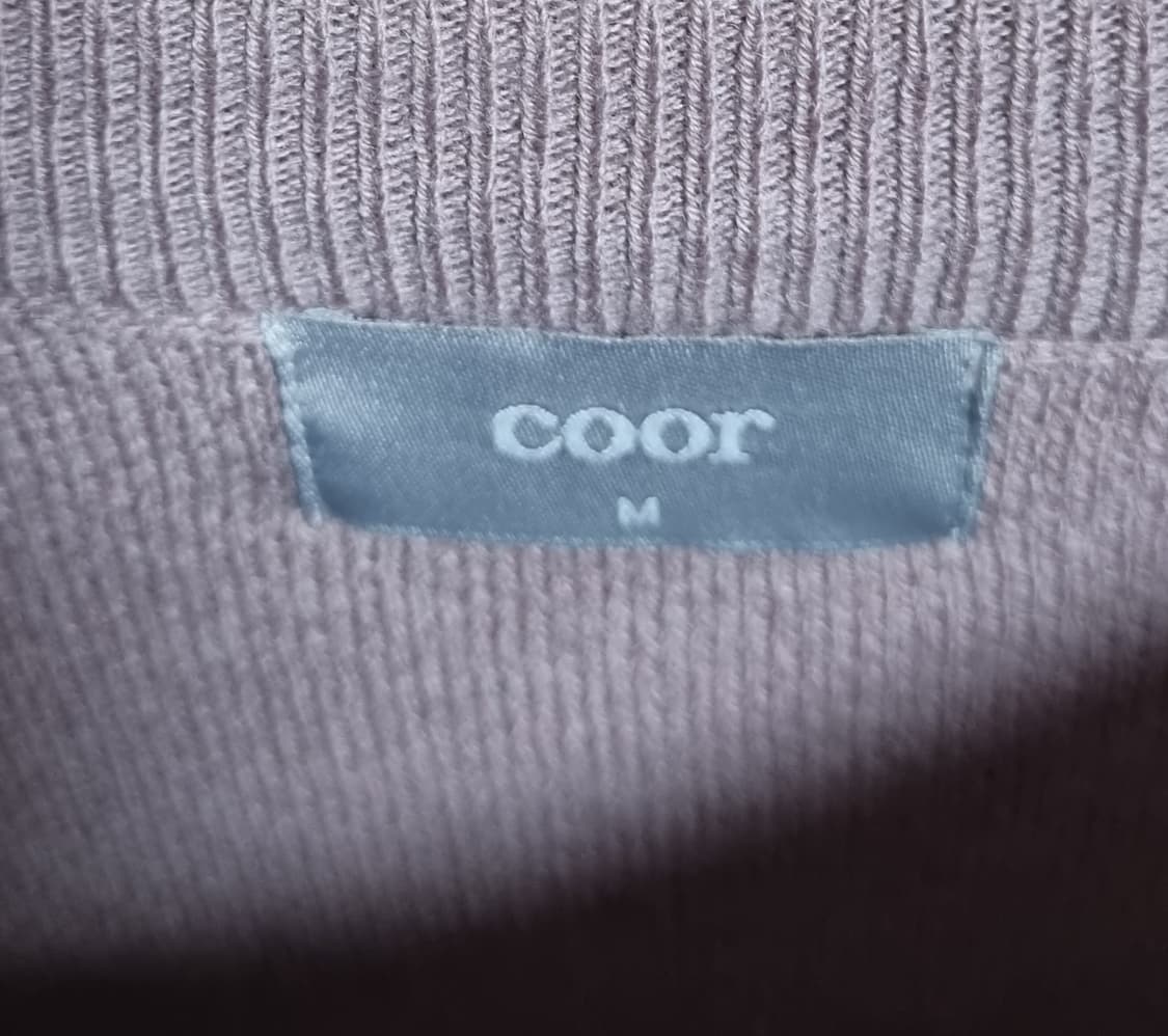 M ) coor 쿠어 인디핑크 울/캐시미어 니트 상품이미지3