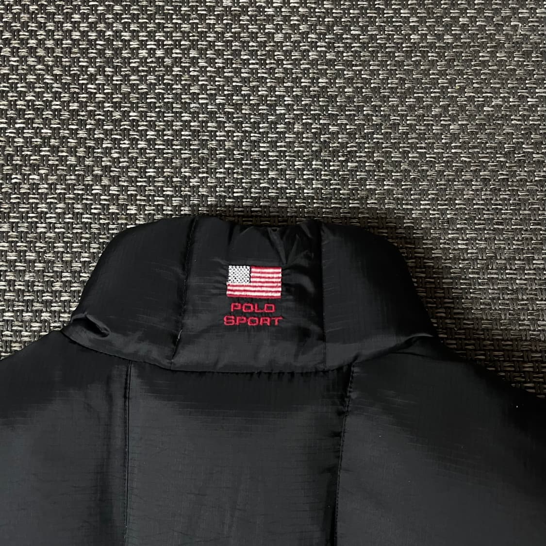 폴로스포츠 블랙 경량 패딩 조끼 상품이미지7