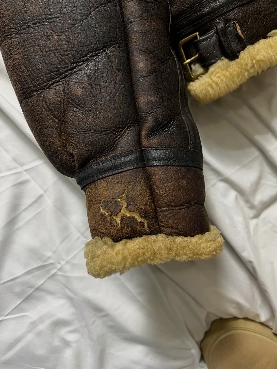 아비렉스 B-3 무스탕 가죽자켓 상품이미지8