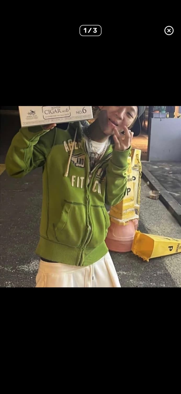 ( 양홍원착용 )아베크롬비 그린 XL 상품이미지1