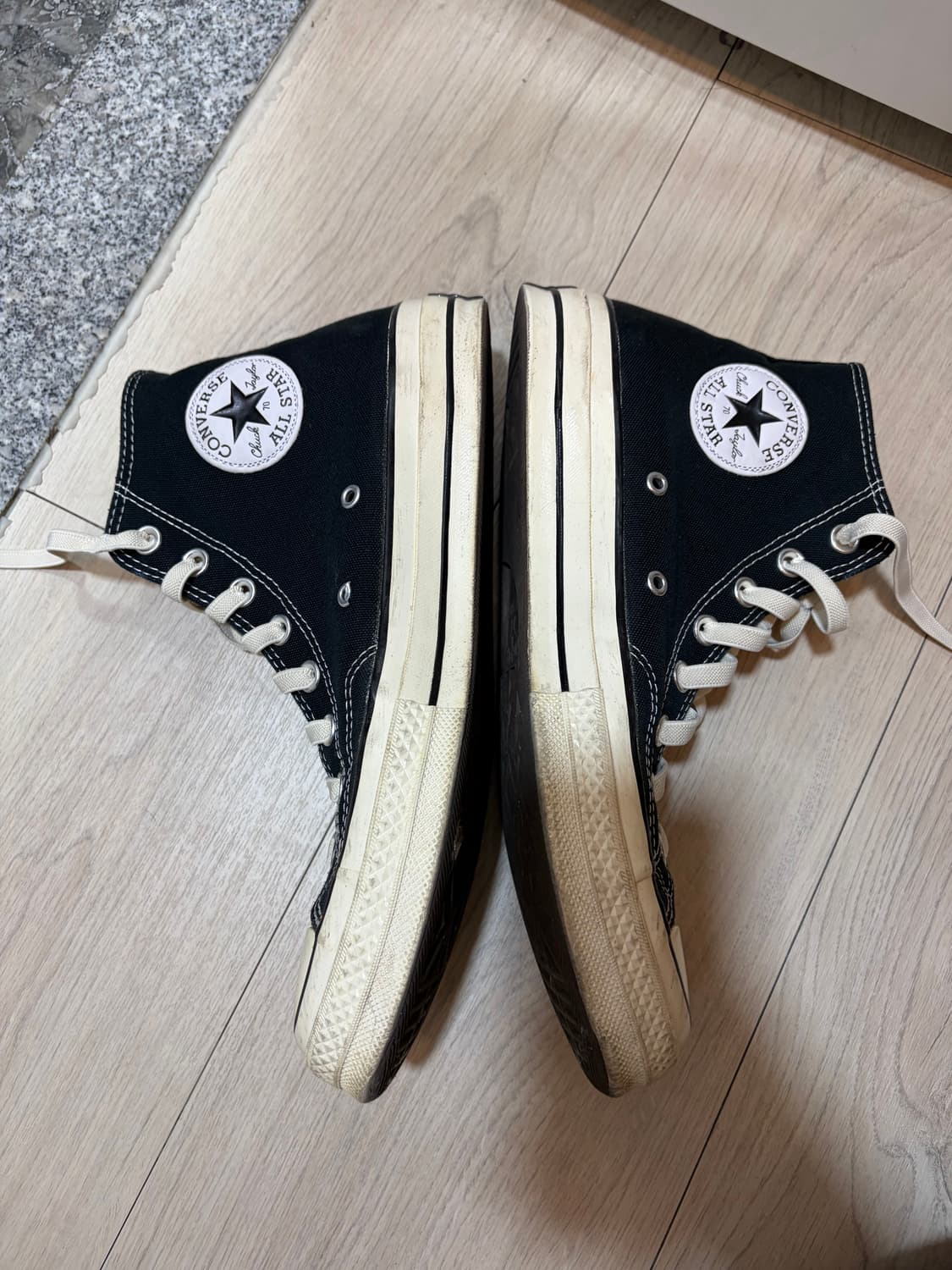 컨버스 척 70 하이 블랙 270 상품이미지2