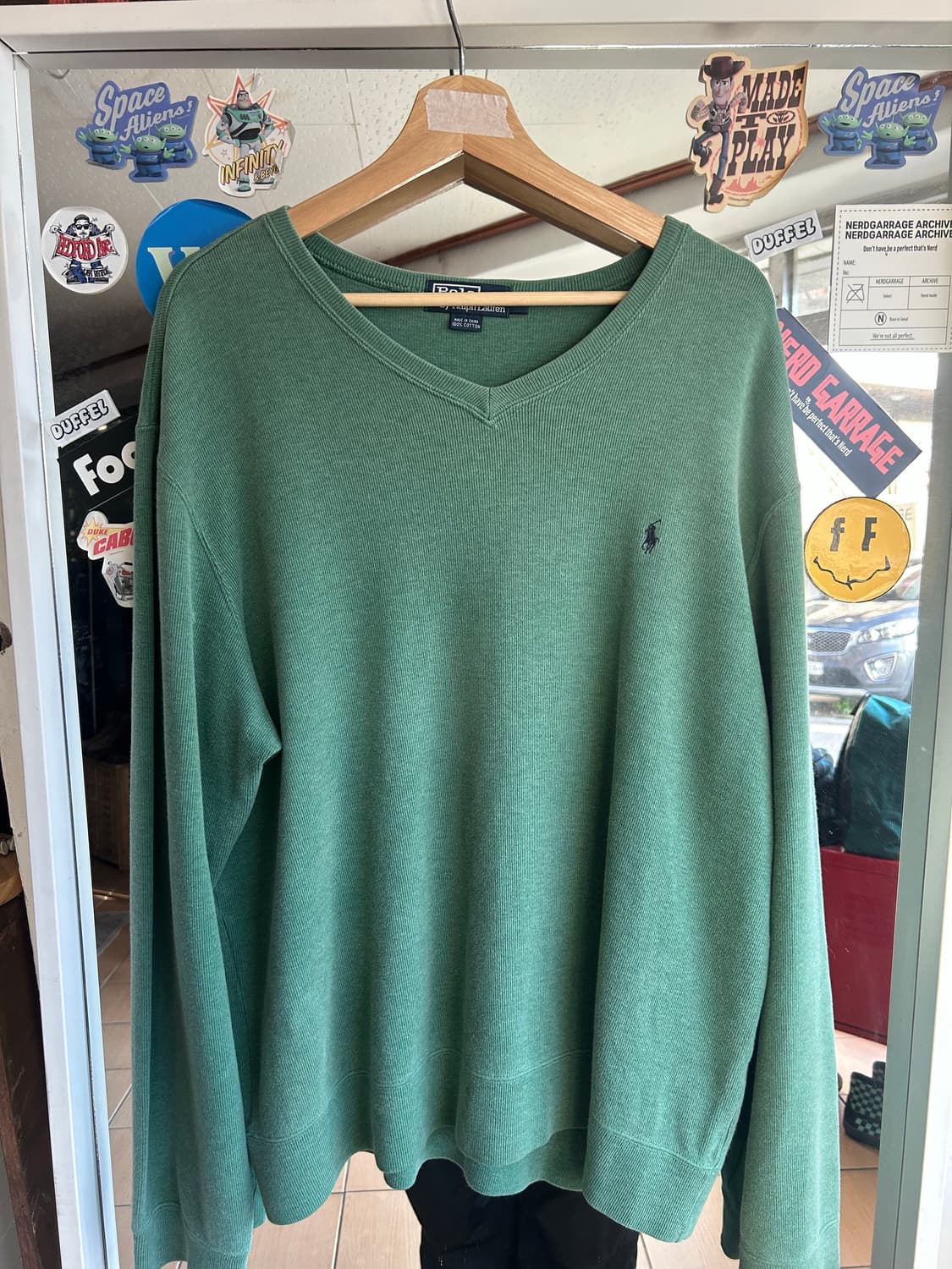 90‘s PRL cotton knit 상품이미지1
