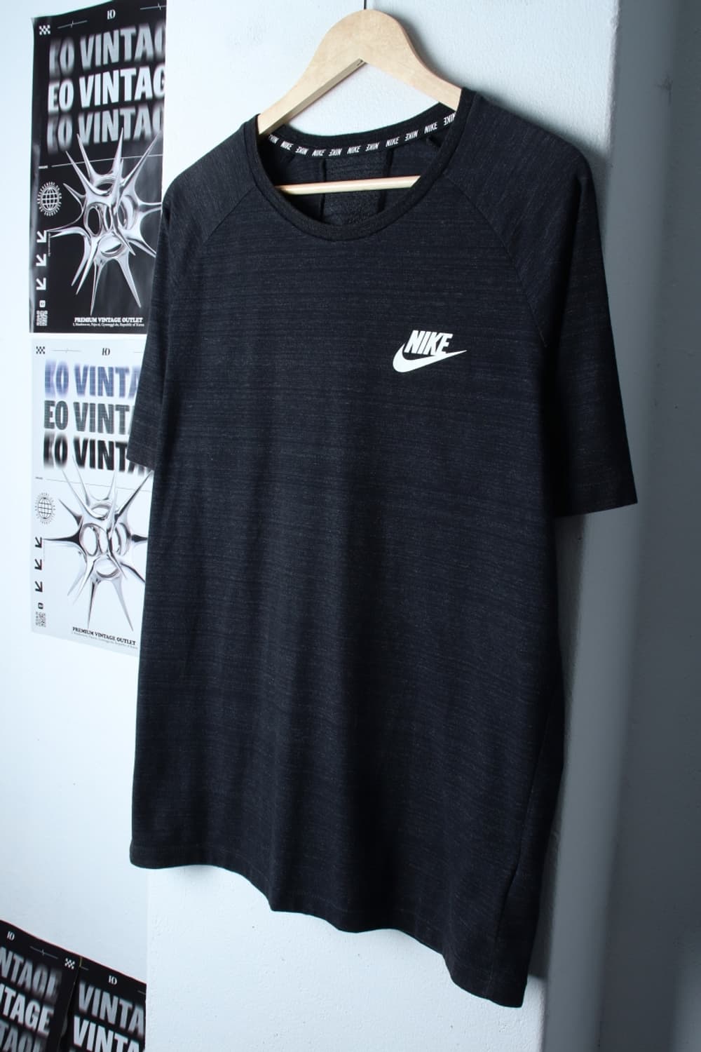 (L-XL) 나이키 반팔 티셔츠 나그랑 차콜 올드스쿨-H30092 상품이미지1