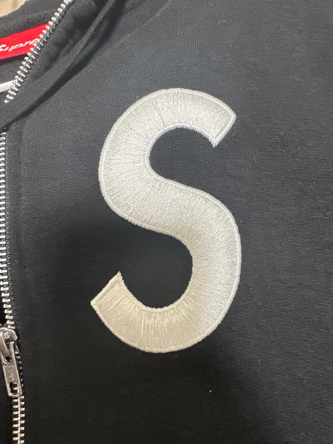 슈프림 s로고 후드집업 (s) 상품이미지3