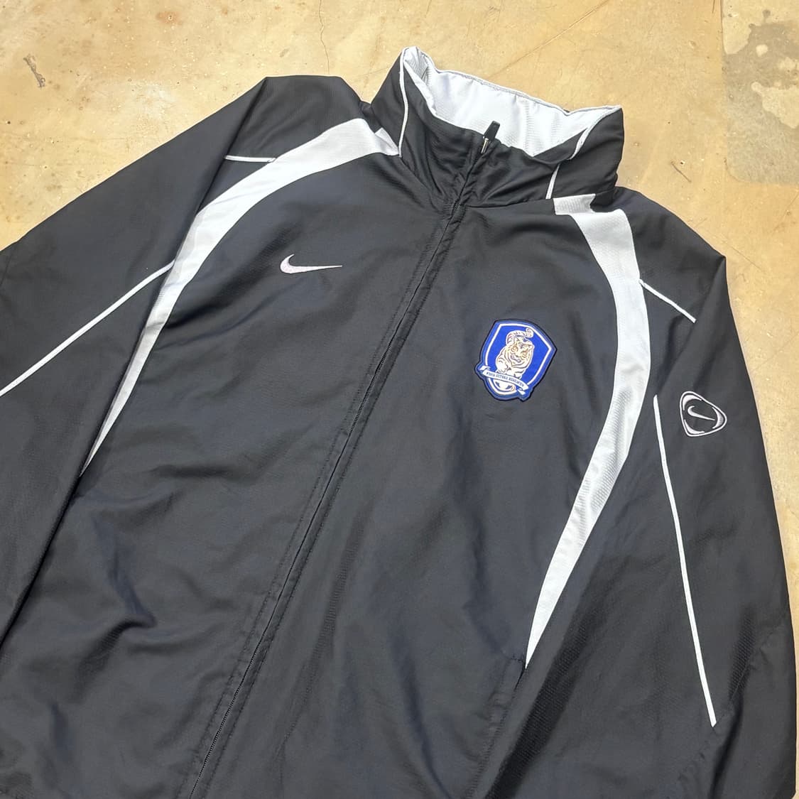 L 나이키 국대 내장후드 배색 바람막이 상품이미지1