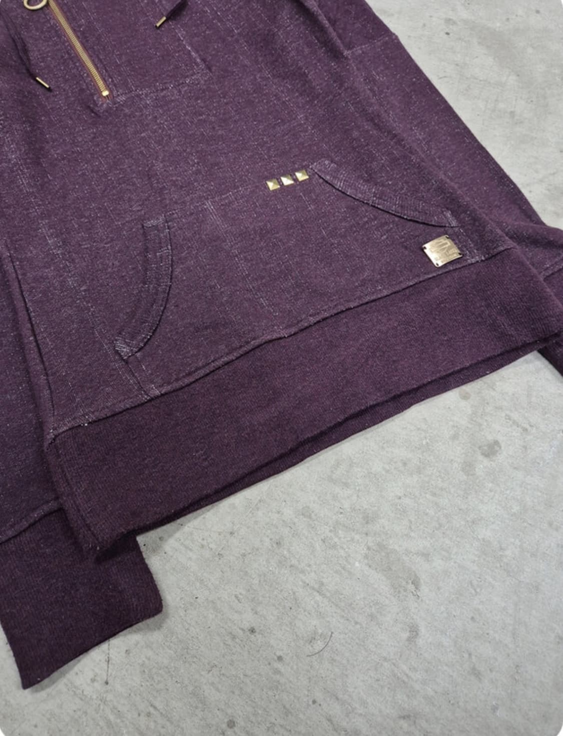 HARLEY DAVIDSON, HALF ZIP UP HOODIE (s) 상품이미지5