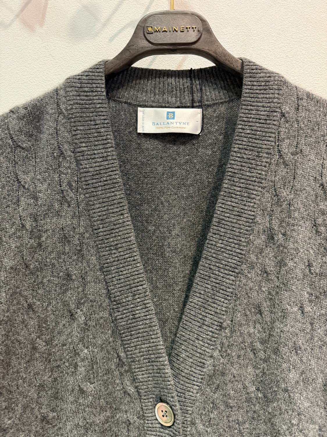 BALLANTYNE Cashmere100% Made in Scotland 상품이미지4