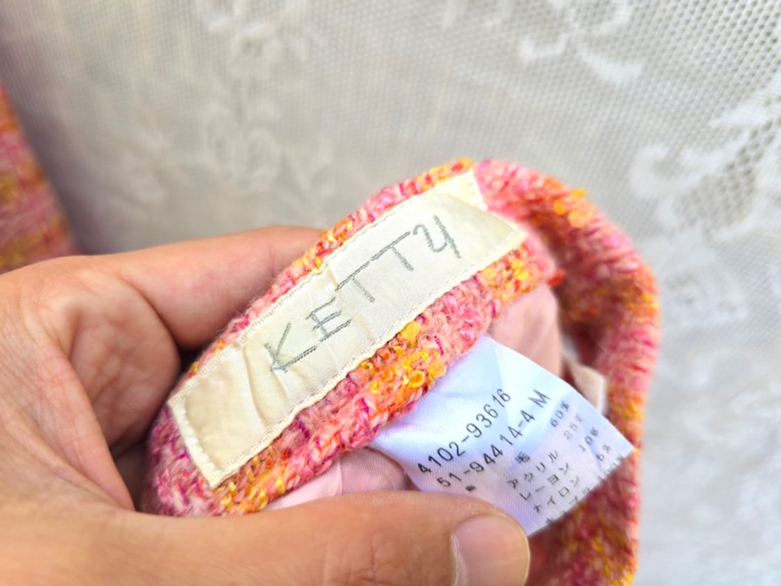 핑크하우스 ketty 울 트위드 셋업 상품이미지8