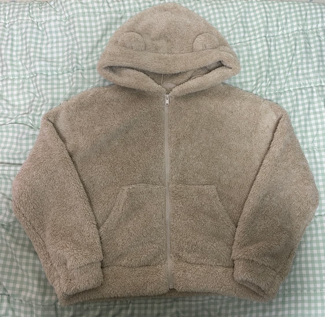 GU 곰돌이 후리스 베이지 상품이미지2