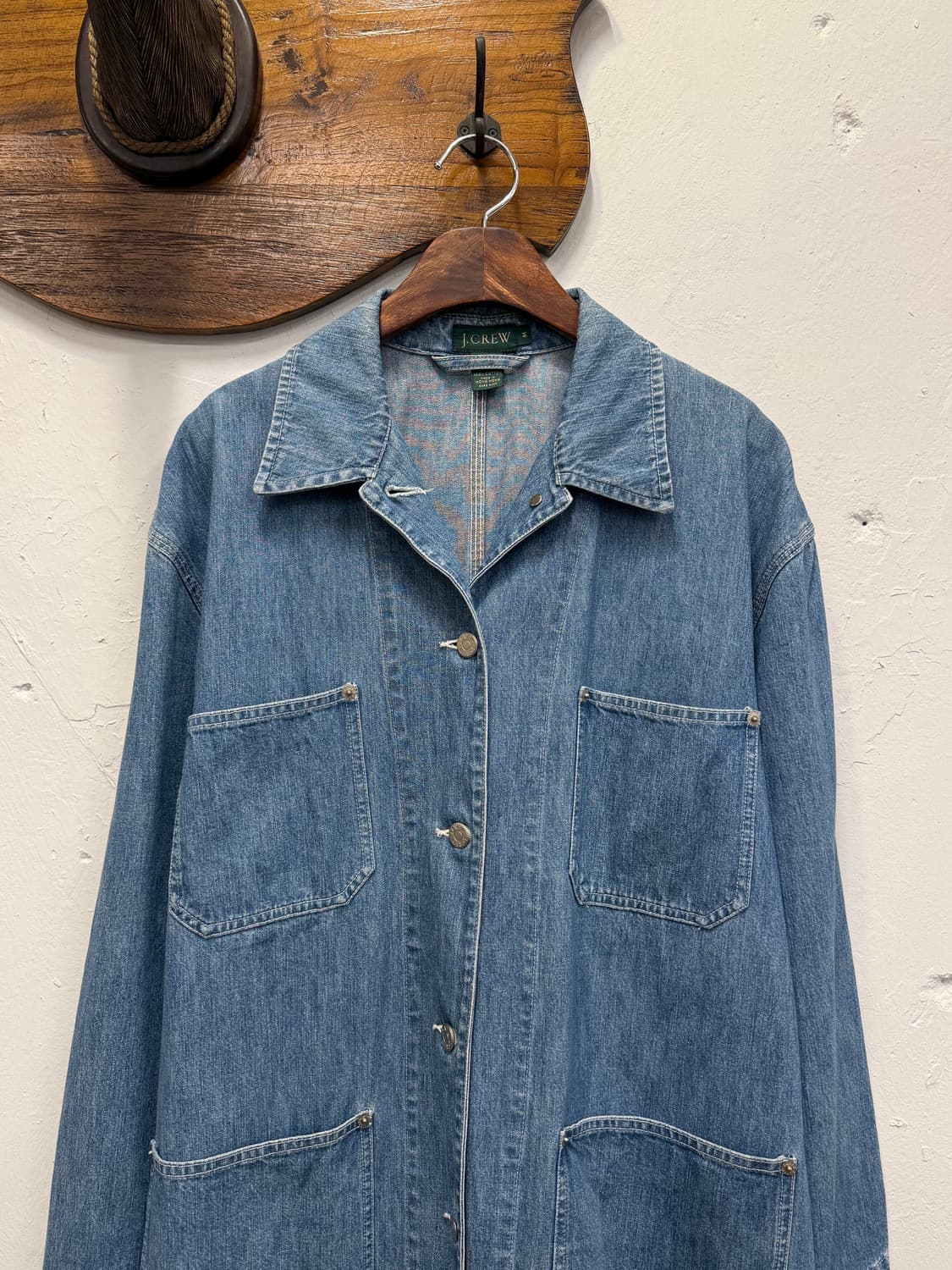M) J.CREW 제이크루 Denim Chore Jacket 상품이미지1