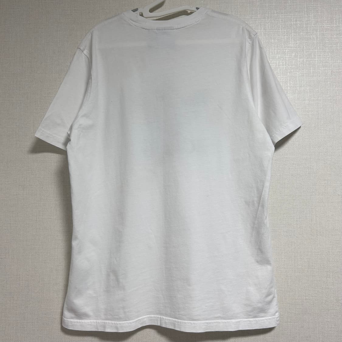 아디다스 트레포일 불꽃 빅로고 화이트 반팔 티셔츠 115 상품이미지5