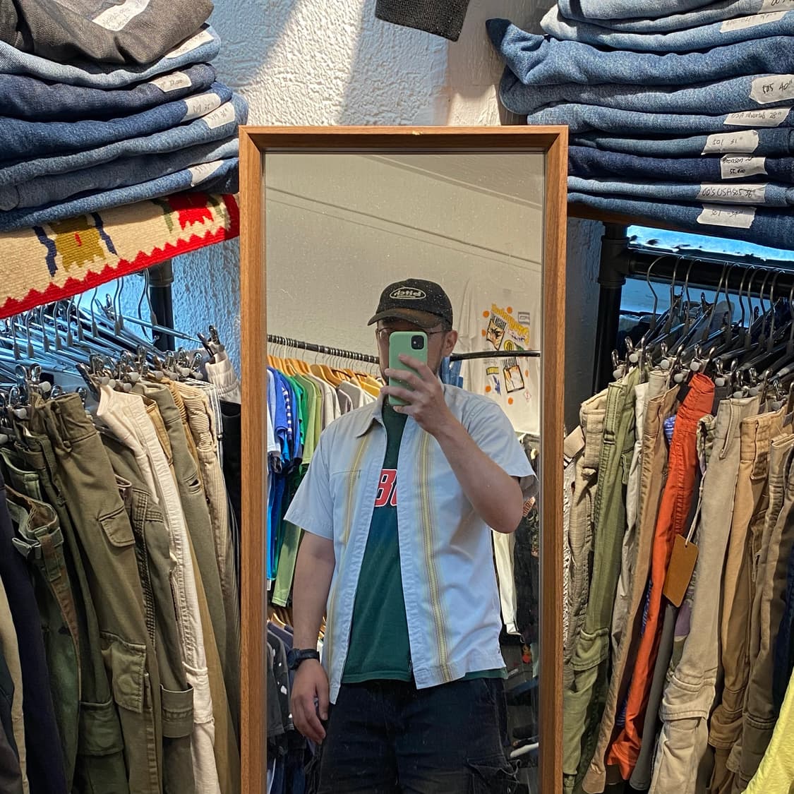 🌊Patagonia 07” rhythm zip-up shirts 상품이미지10