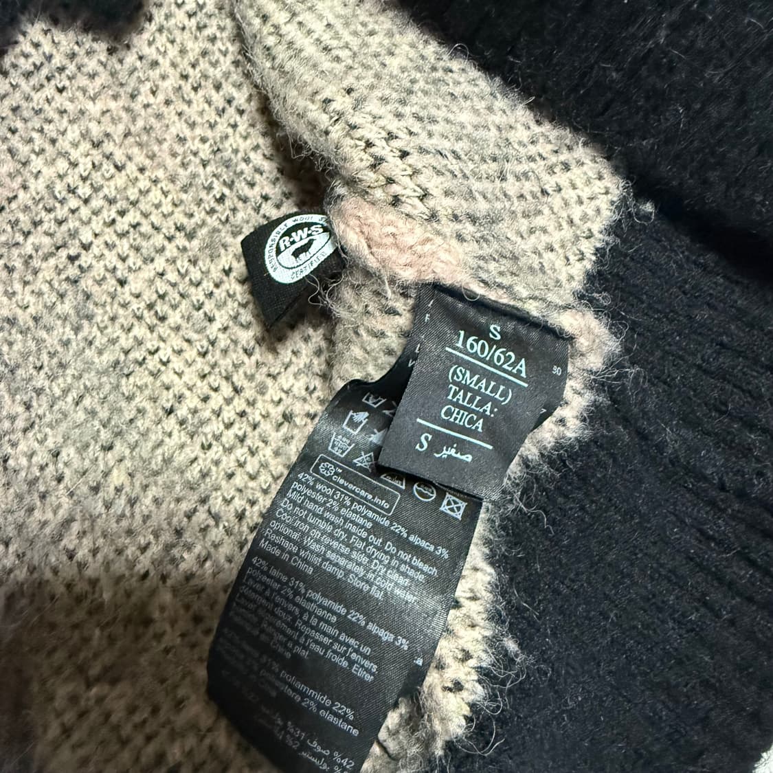 [S] 올세인츠 루나 알파카 가디건 상품이미지6