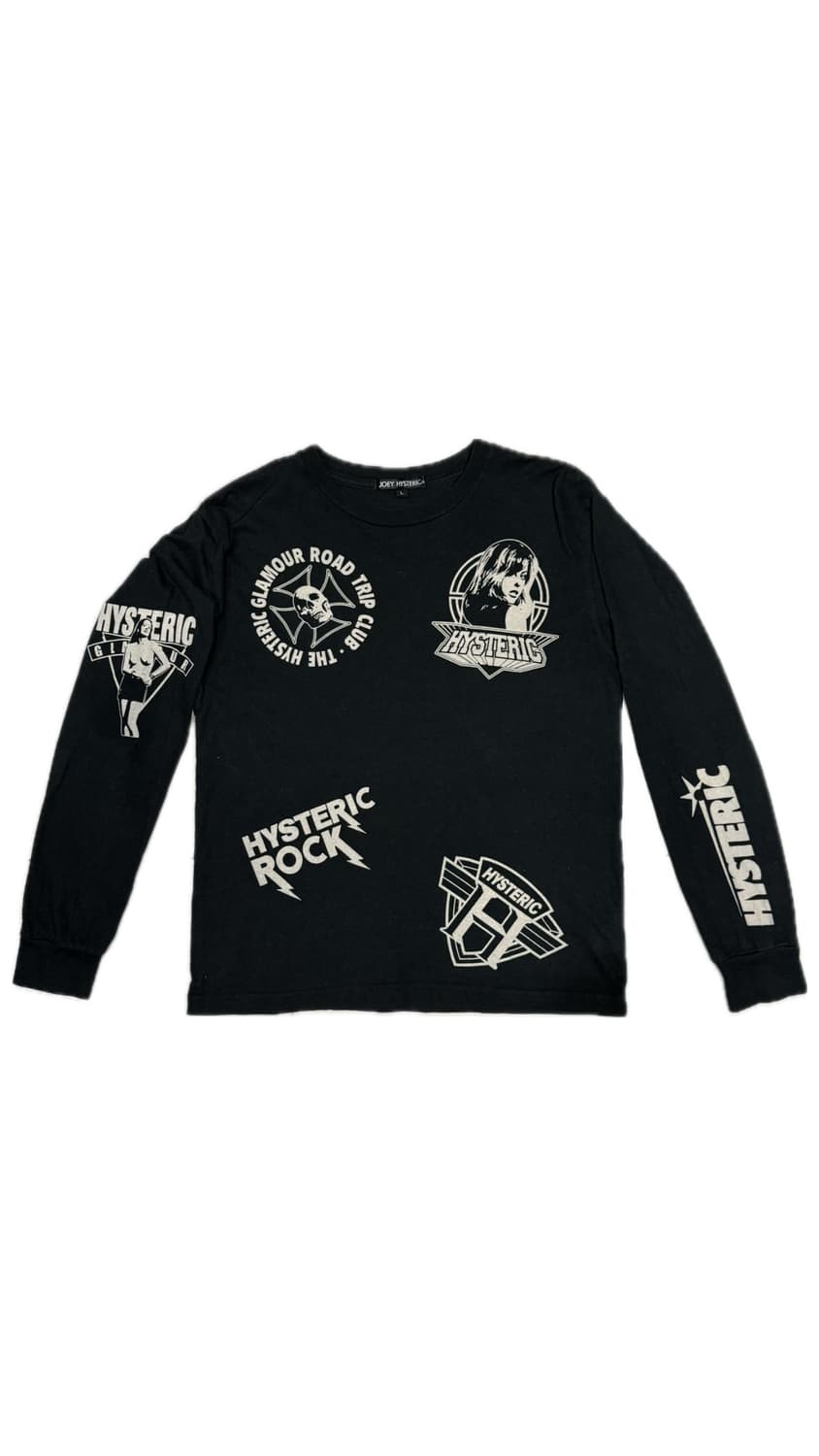 히스테릭 글래머 아이코닉 패턴 롱슬리브 티셔츠 상품이미지1