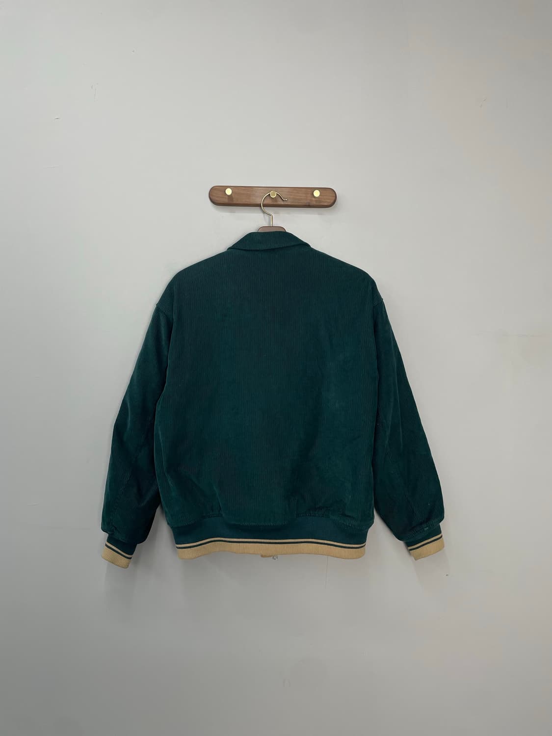 프리즘웍스 코듀로이 다크그린 바시티 자켓 H1533 상품이미지4