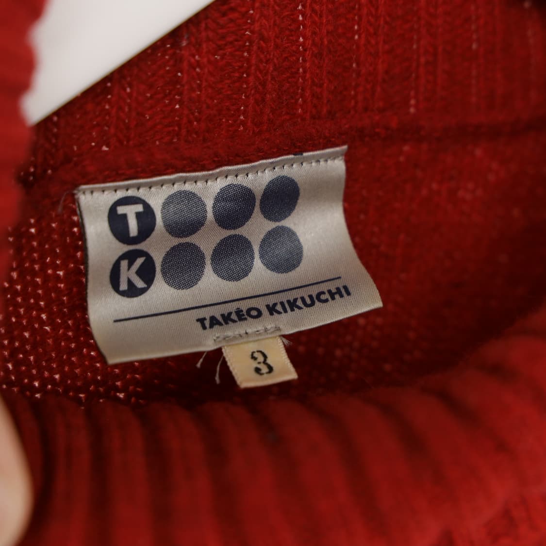 타케오키쿠치 울 터틀넥 니트  상품이미지4