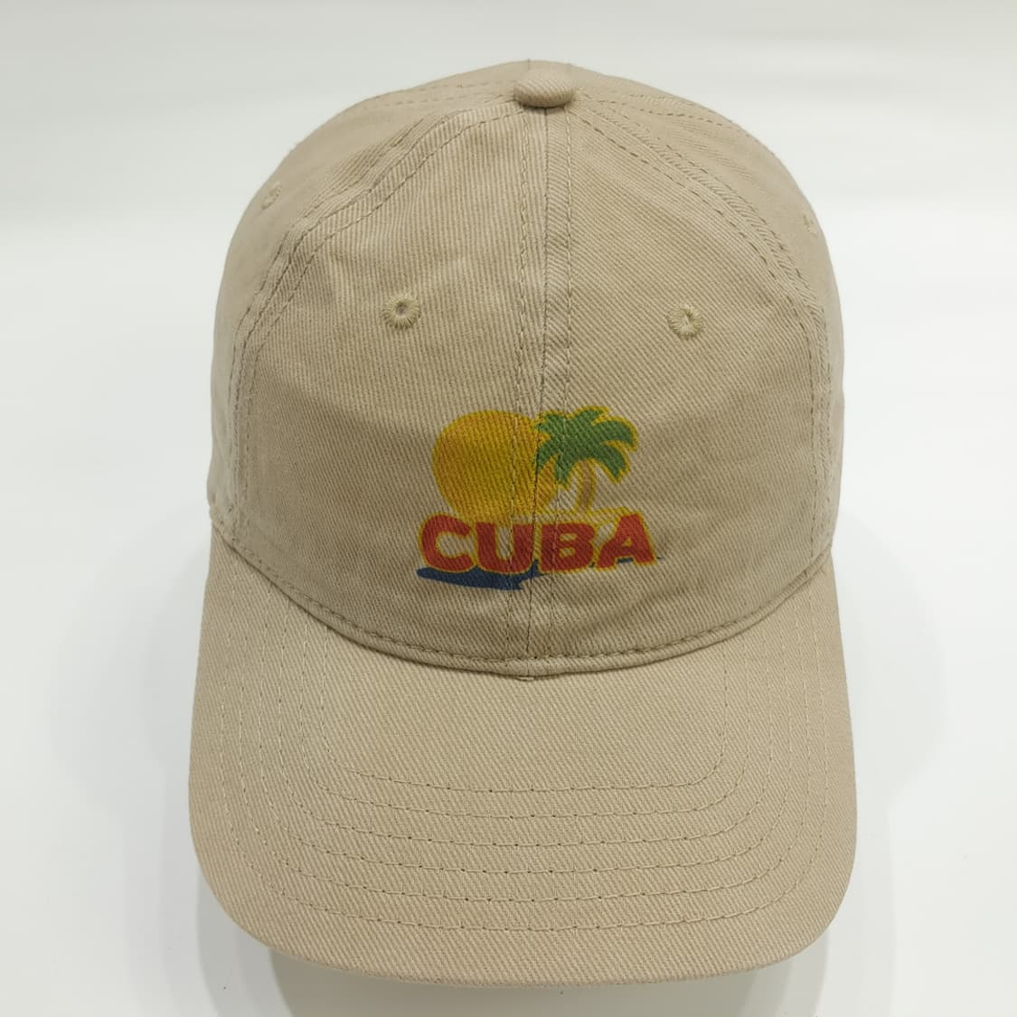 Cuba 일몰 해변 빈티지 볼캡 P1470 상품이미지3