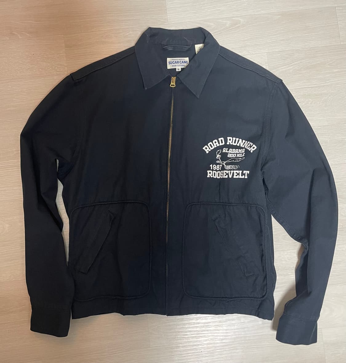 슈가케인 로드러너 워크자켓 블랙 M 사이즈 상품이미지1