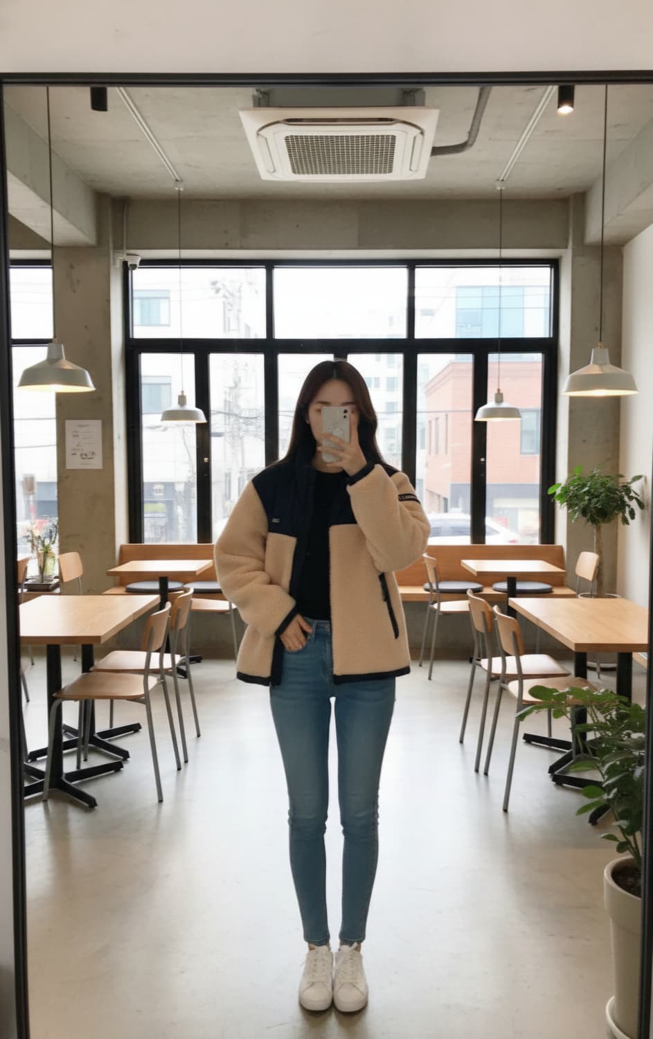 [S]<내셔널지오그래픽>코스토니 플리스 배색집업 상품이미지1