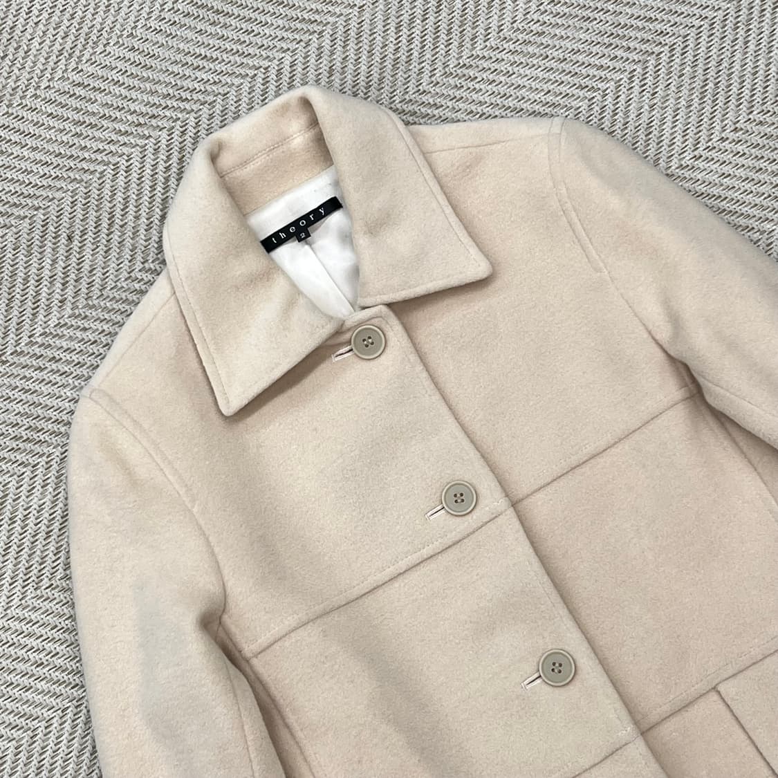 띠어리 울 앙고라 코트 r2874 상품이미지3