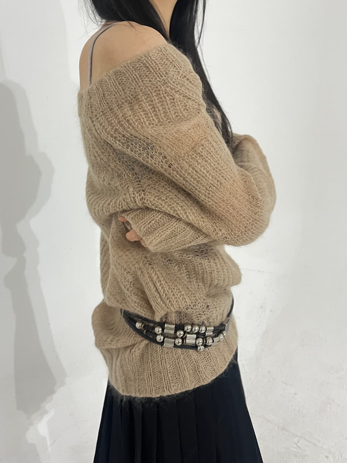 Max&co metal ball belt 상품이미지4