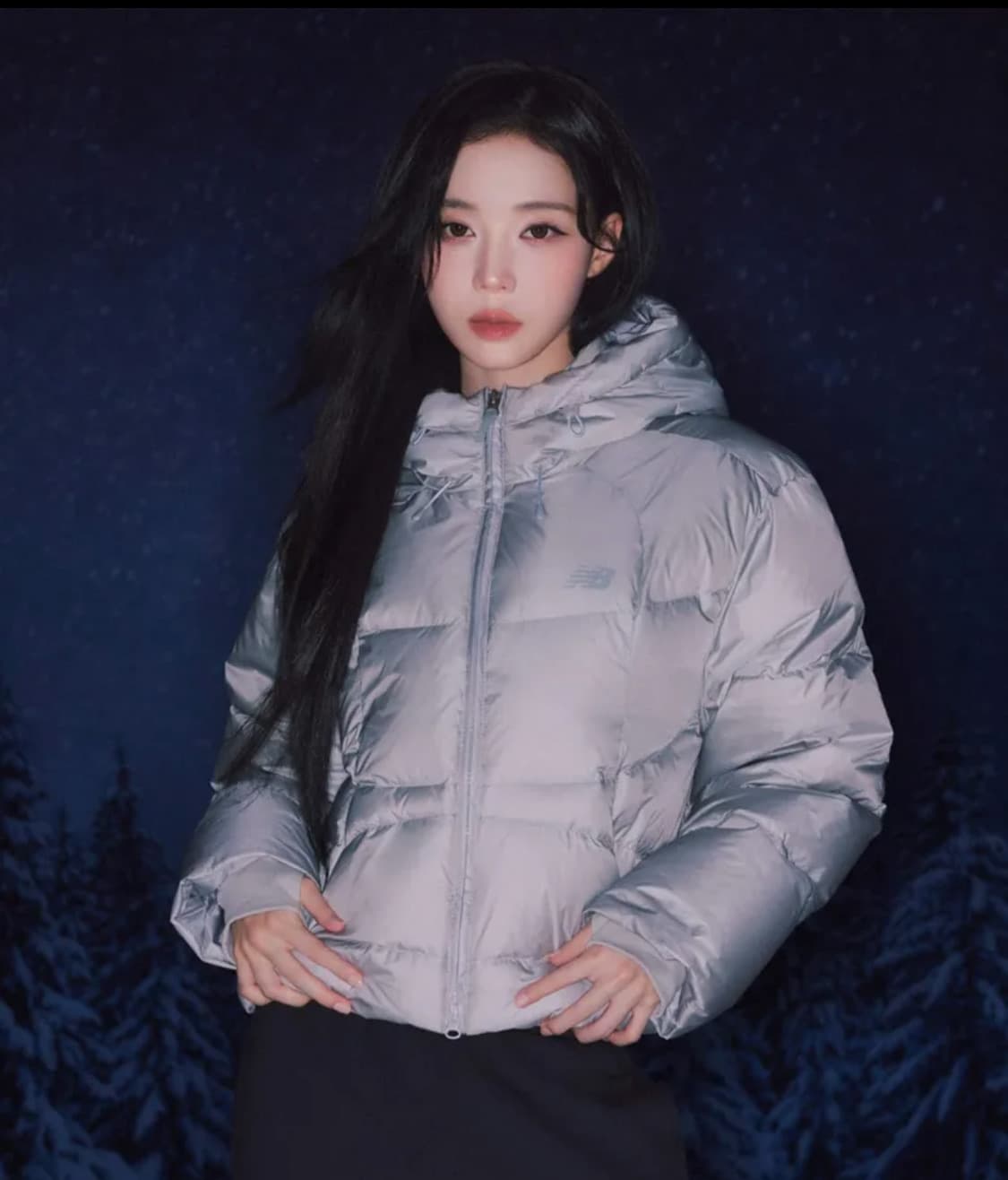 뉴발란스 실버패딩 상품이미지2