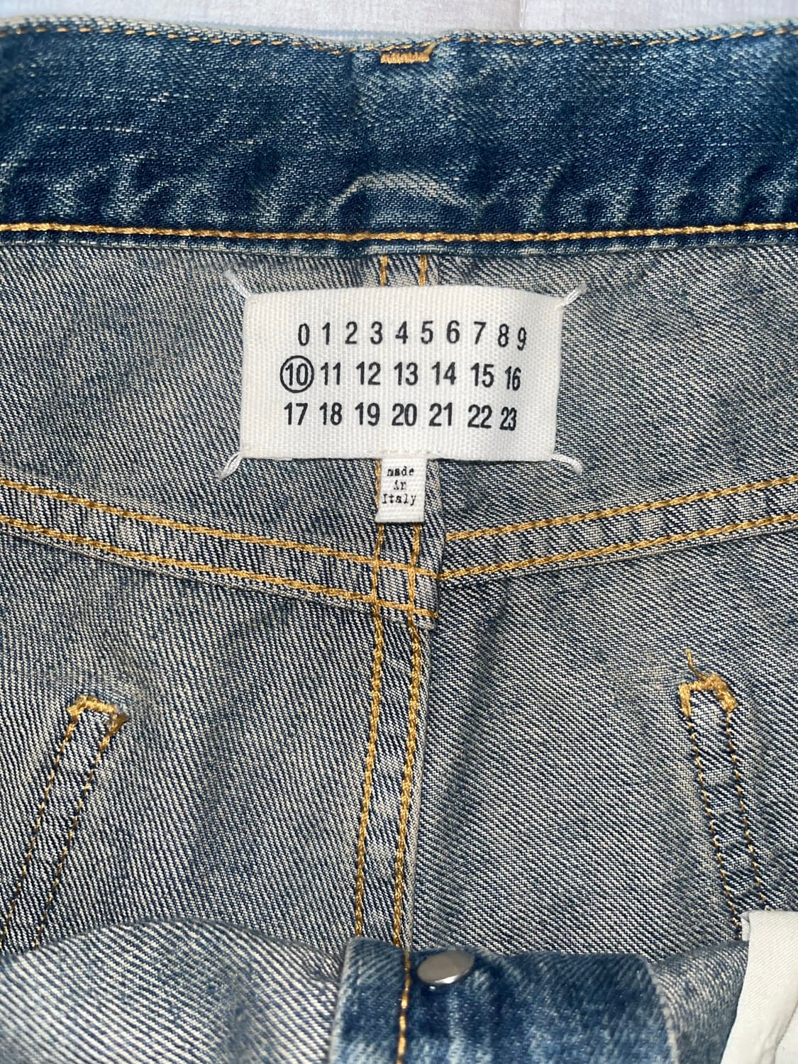 Maison Margiela 17SS Cuffs Denim Pants 상품이미지3