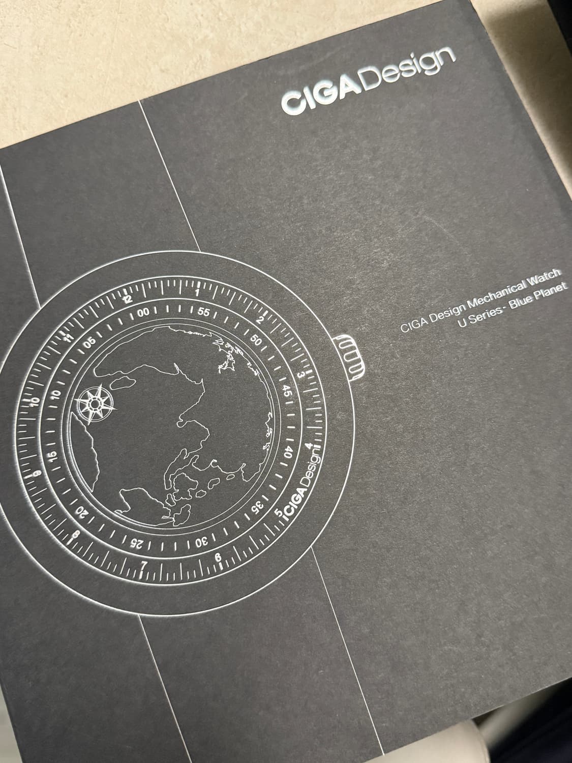 시가디자인 블루플래닛 티타늄 46mm 오토매틱 시계 상품이미지7