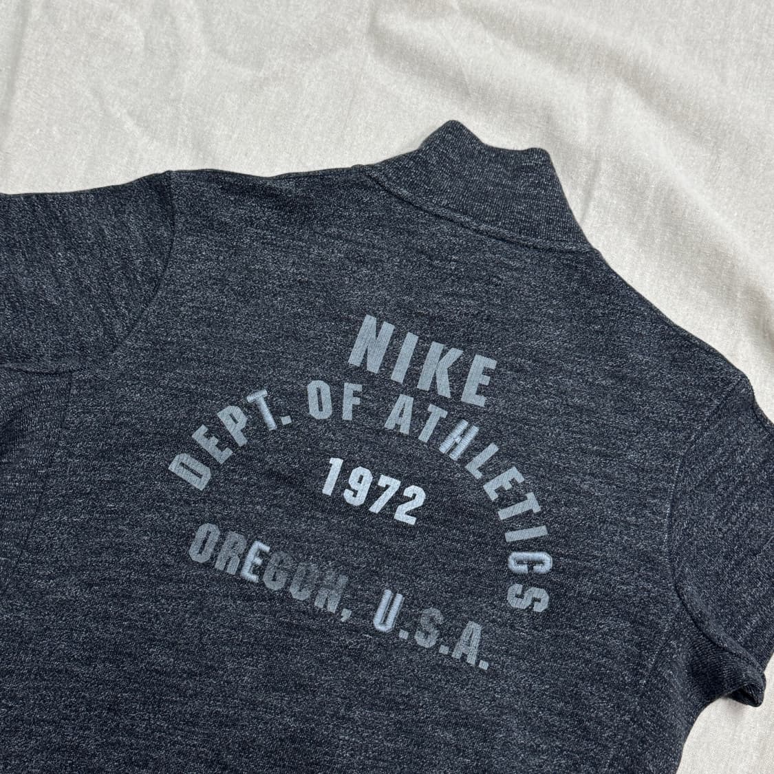 나이키 빈티지 차콜 백로고 집업 M 상품이미지2