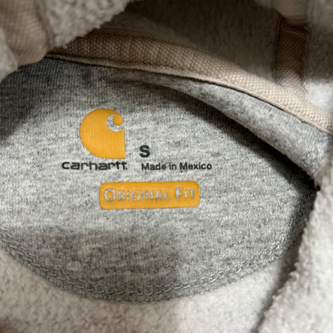 칼하트 오리지널핏 기모 후드티 [그레이] S/90 상품이미지6