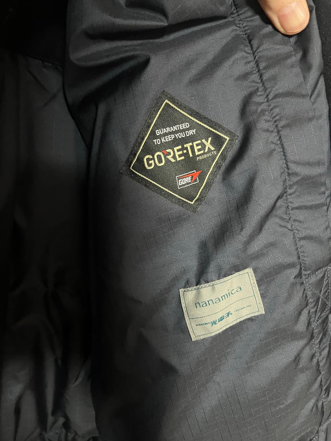 나나미카 울 고어텍스 다운 코트 L 상품이미지8