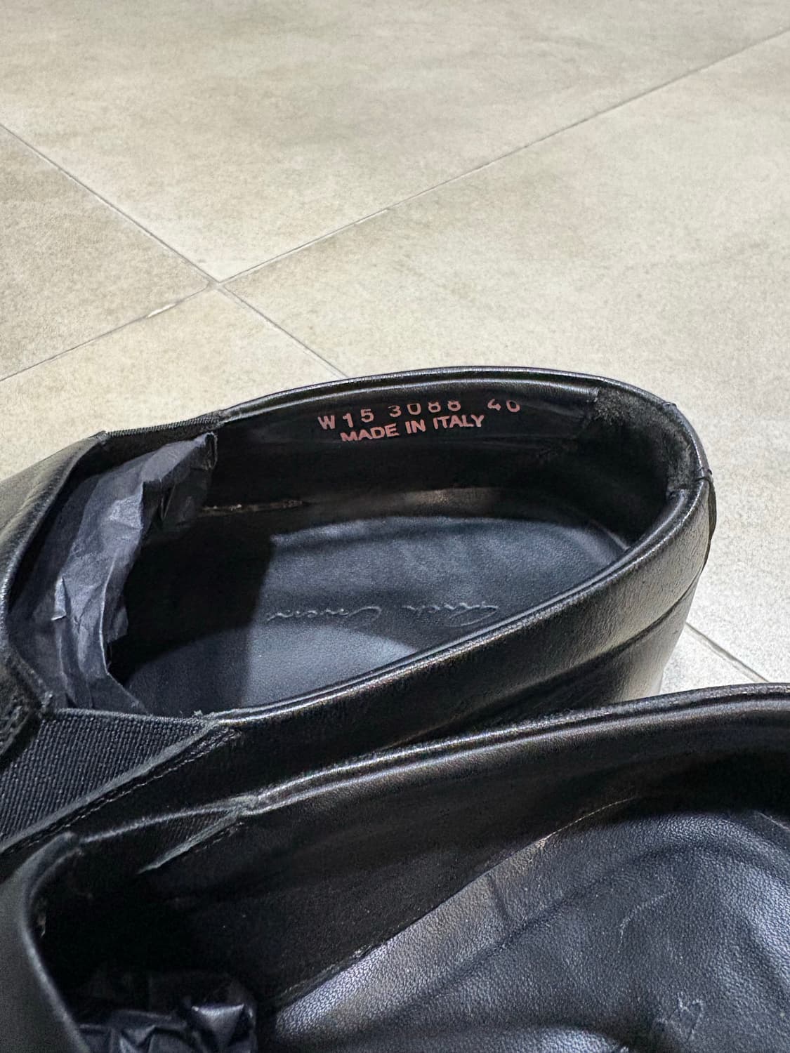 릭오웬스 레더 슬립온  상품이미지3