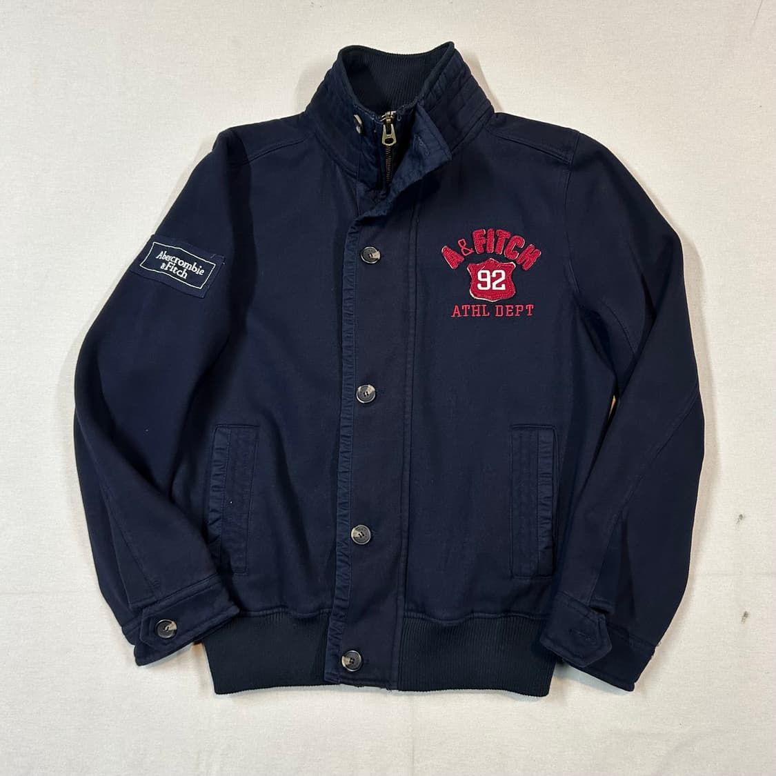L) 아베크롬비 코튼 집업 자켓 상품이미지1